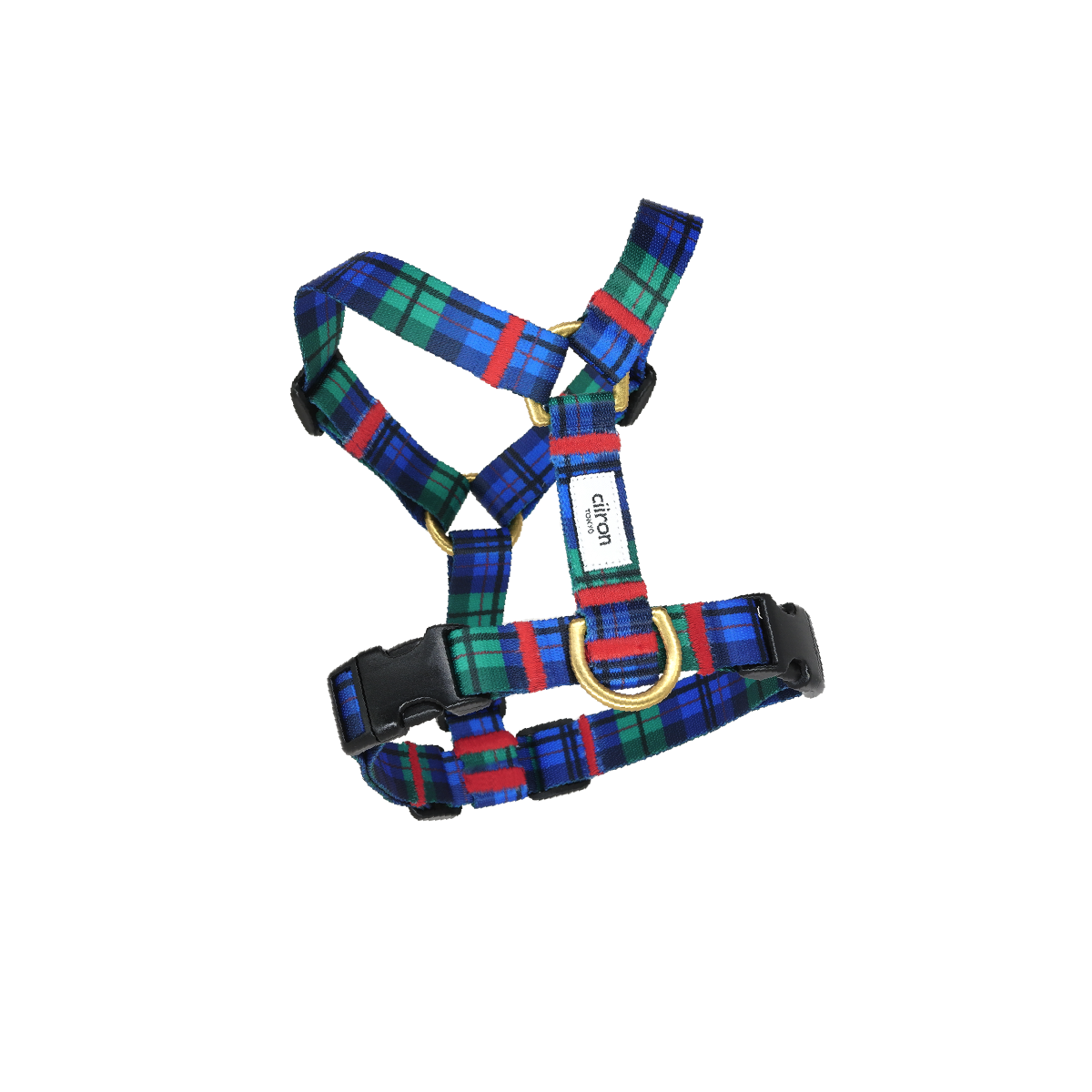 ciiron 赤黒チェック ハーネスリードセット サイズS ciiron 赤黒 ciiron 赤黒チェック ハーネスリードセット サイズS ciiron 赤黒